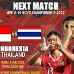 Live Pertandingan Indonesia Vs Thailand
